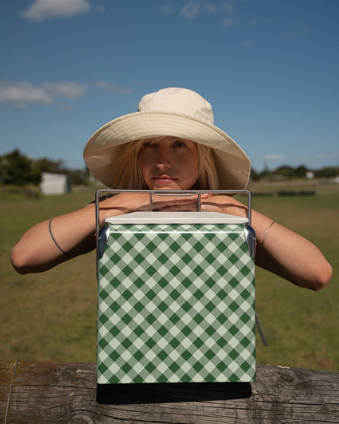 Napoleon Mini Chilly - Avocado Gingham