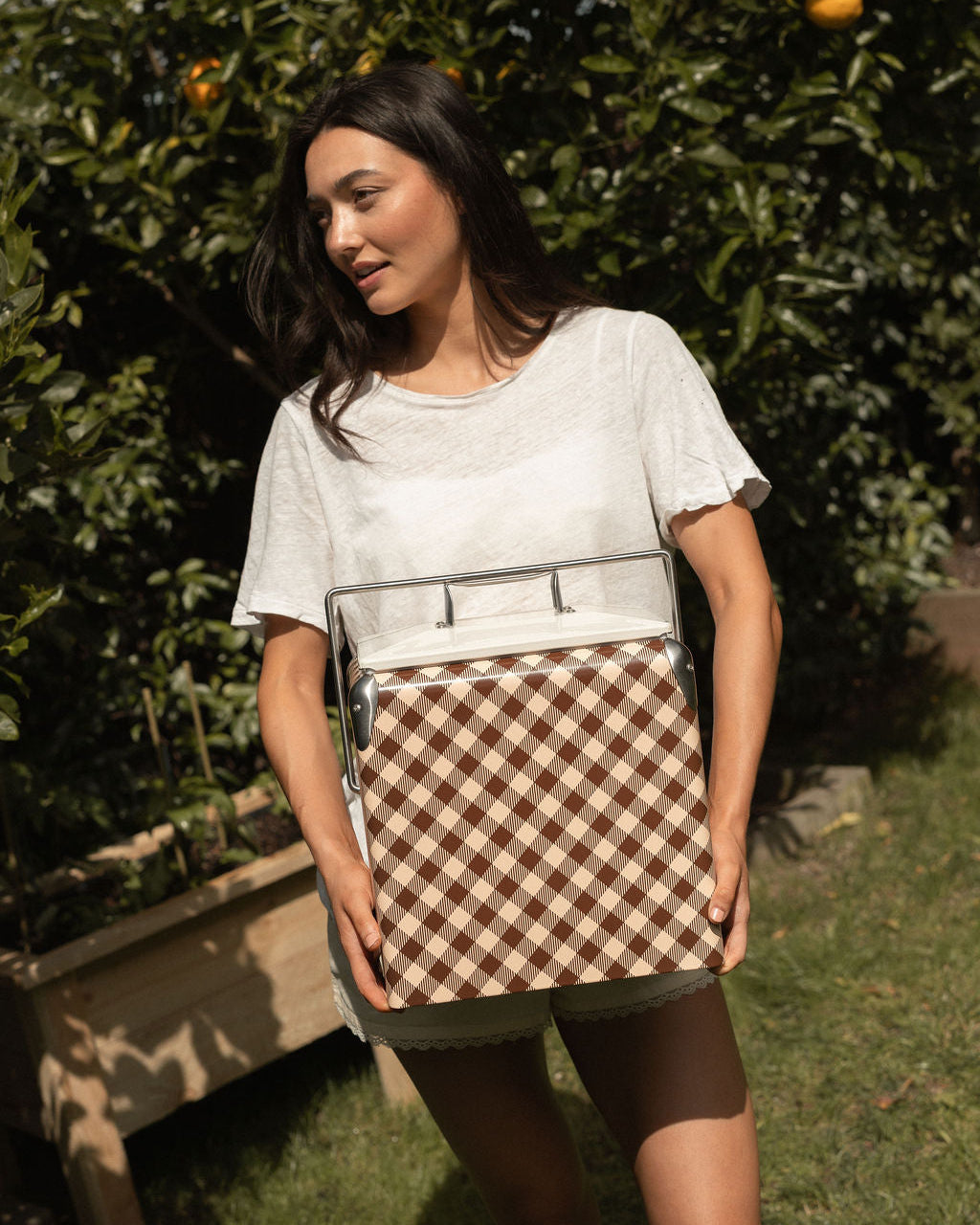 Mini Chilly - Caramel Gingham