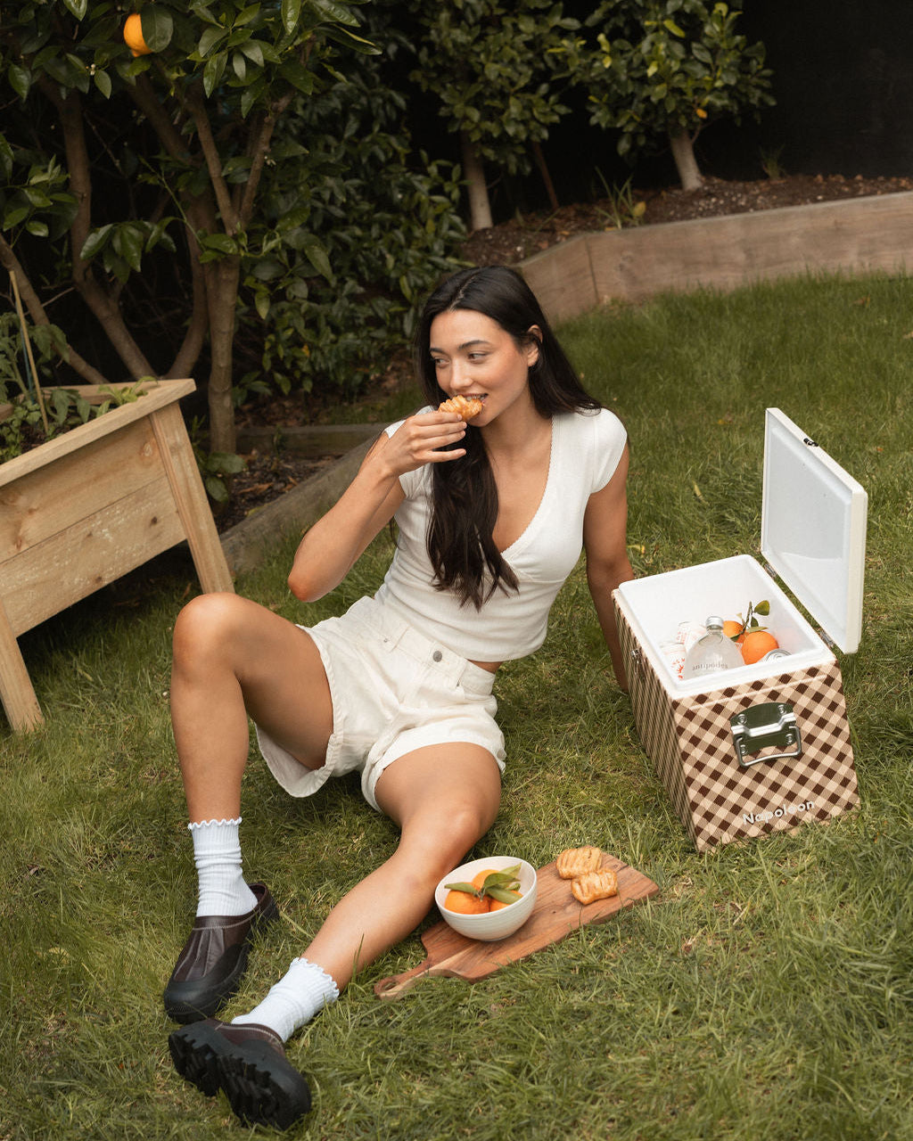 Chilly Bin - Caramel Gingham