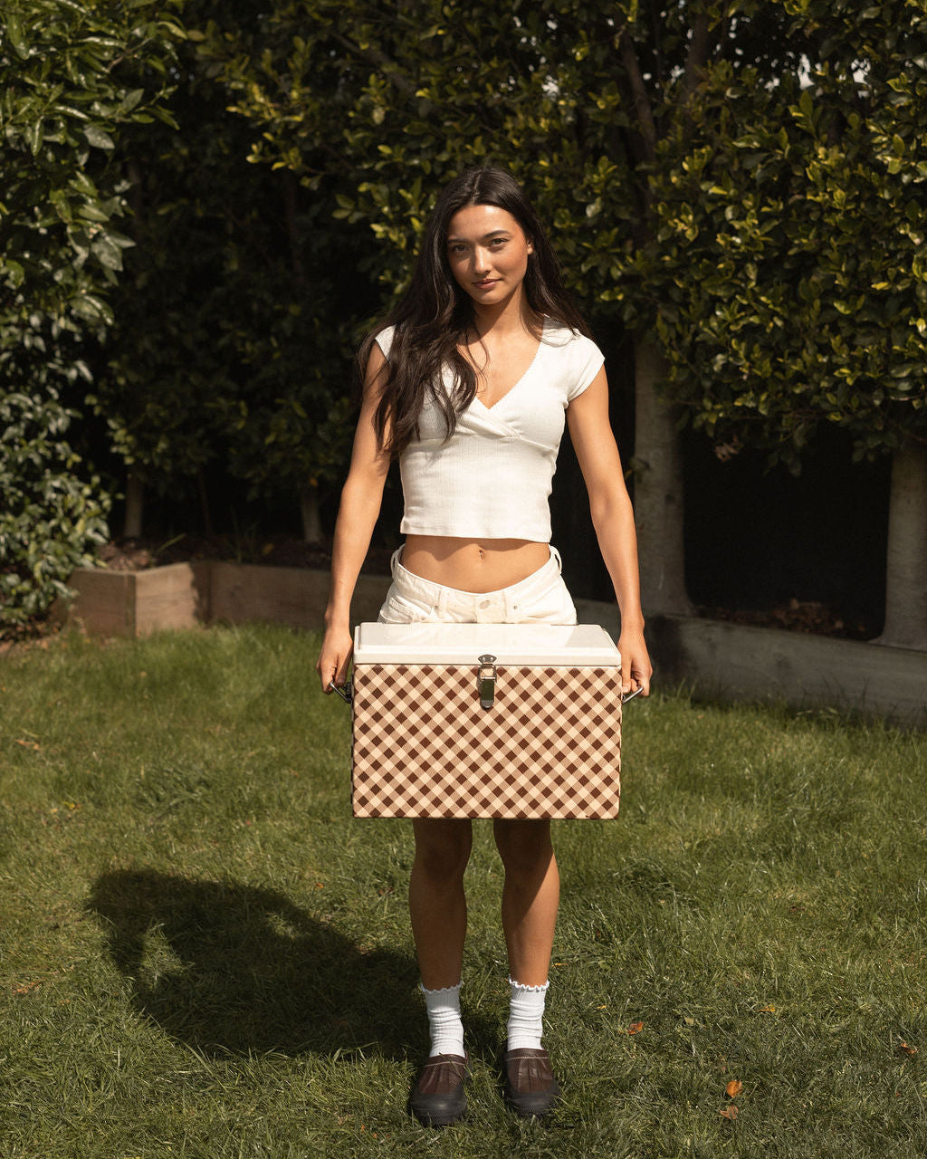 Chilly Bin - Caramel Gingham