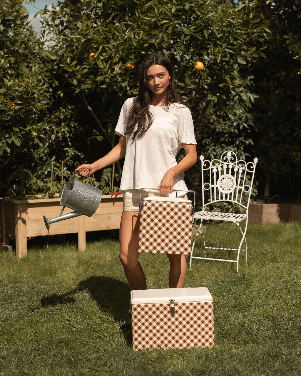 Mini Chilly - Caramel Gingham