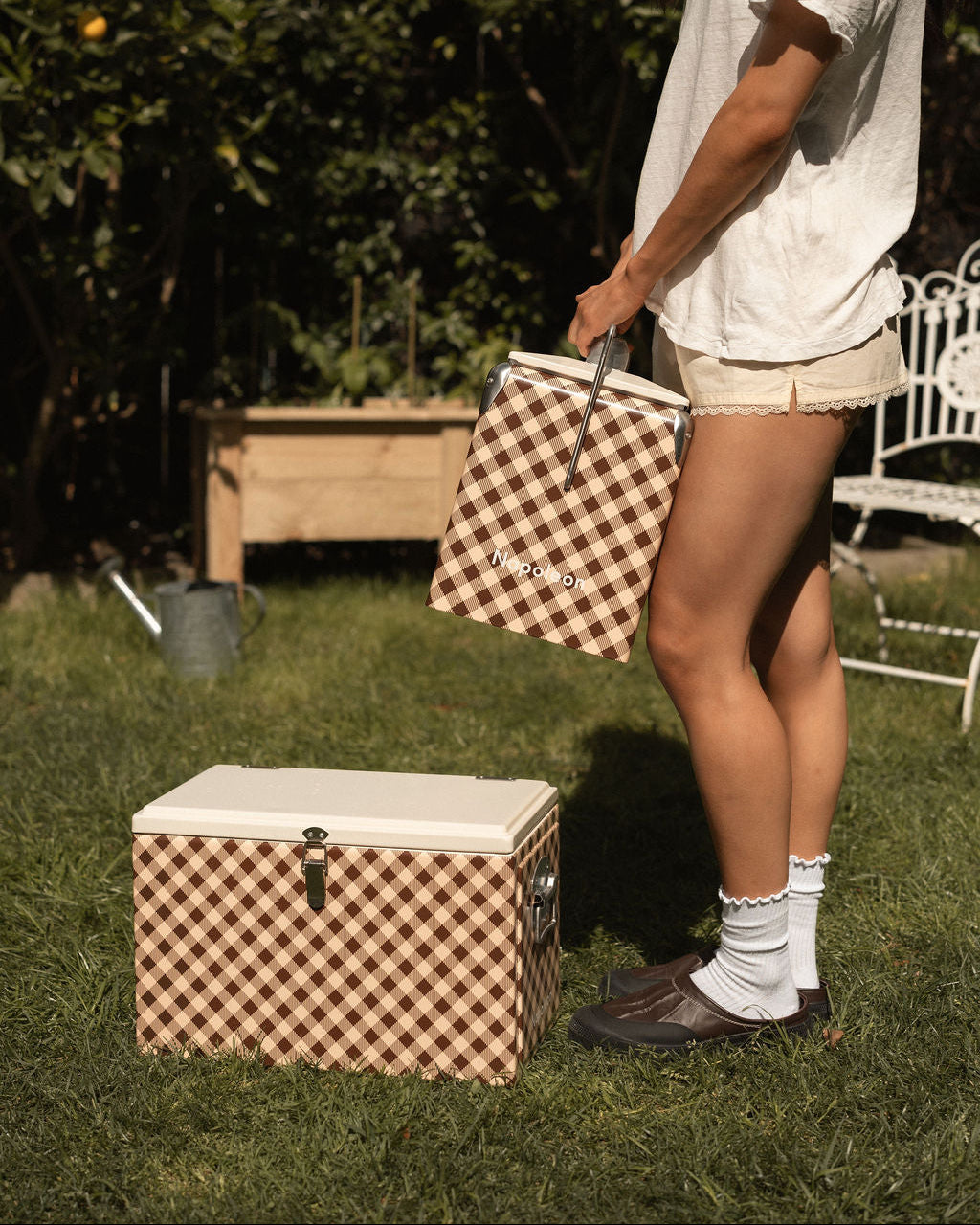Chilly Bin - Caramel Gingham