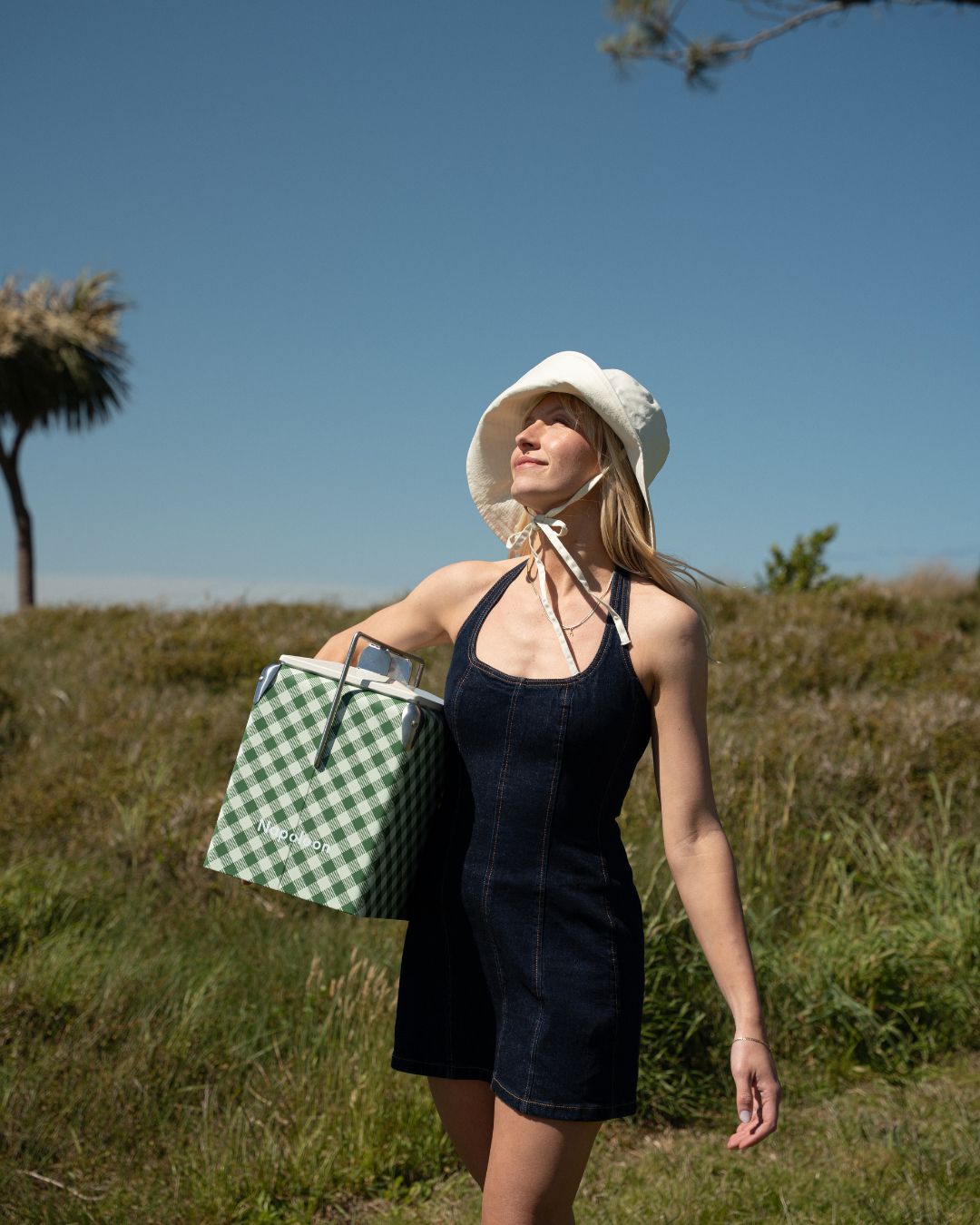 Napoleon Mini Chilly - Avocado Gingham